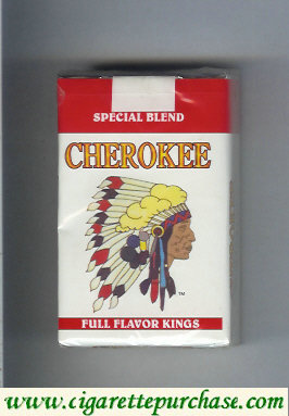 Cherokee Special Blend cigarettes Full Flavor kings
